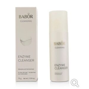 White Cleanser and Exfoliant with Pump Dispenser